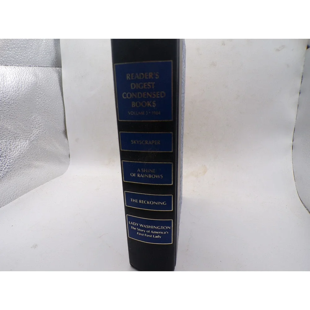 Readers Digest Condensed Books Volume 3 1984 Hardcover Skyscraper Lady Washingto